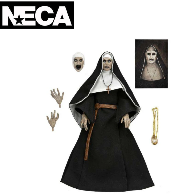 In Stock NECA Original American Horror Movie Ghosts Nuns Cloth Clothes Mobile Doll Collectors Great Gift