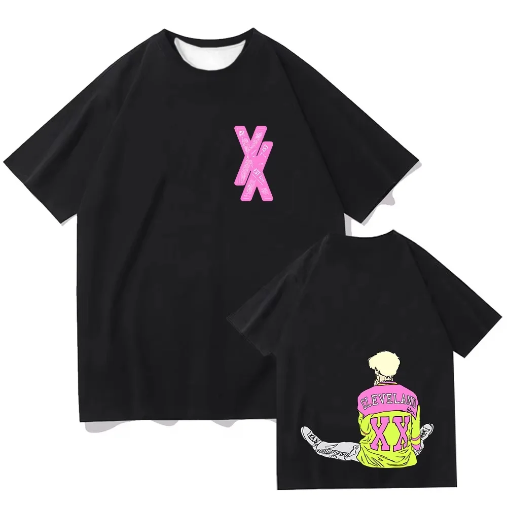 

Футболка MGK Xx Sudaderas Machine Gun Kelly MGK Hip-Hop PUNK Music Футболка с круглым вырезом Футболка унисекс Camisetas Готическая одежда GANG