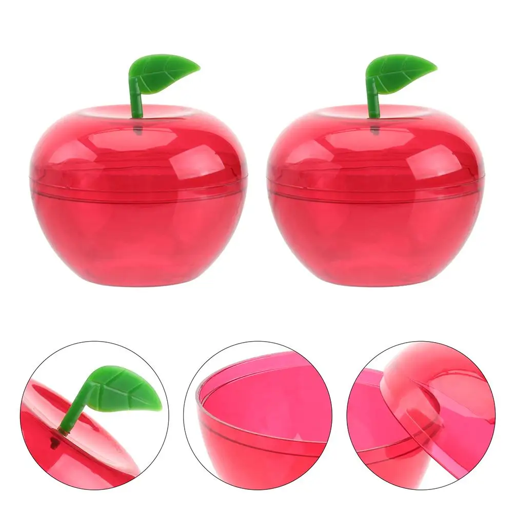24 Pcs Cake Apple Candy Box Child Christmas Chocolate Favor Boxes Plastic Tree Apples