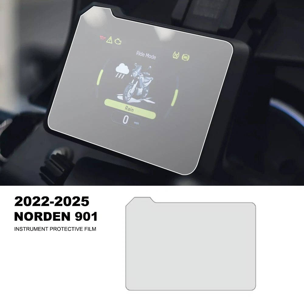 For Husqvama Norden 901 Norden901 2022 - Motorcycle Accessoires Scratch Cluster Screen Dashboard Protection Instrument Film