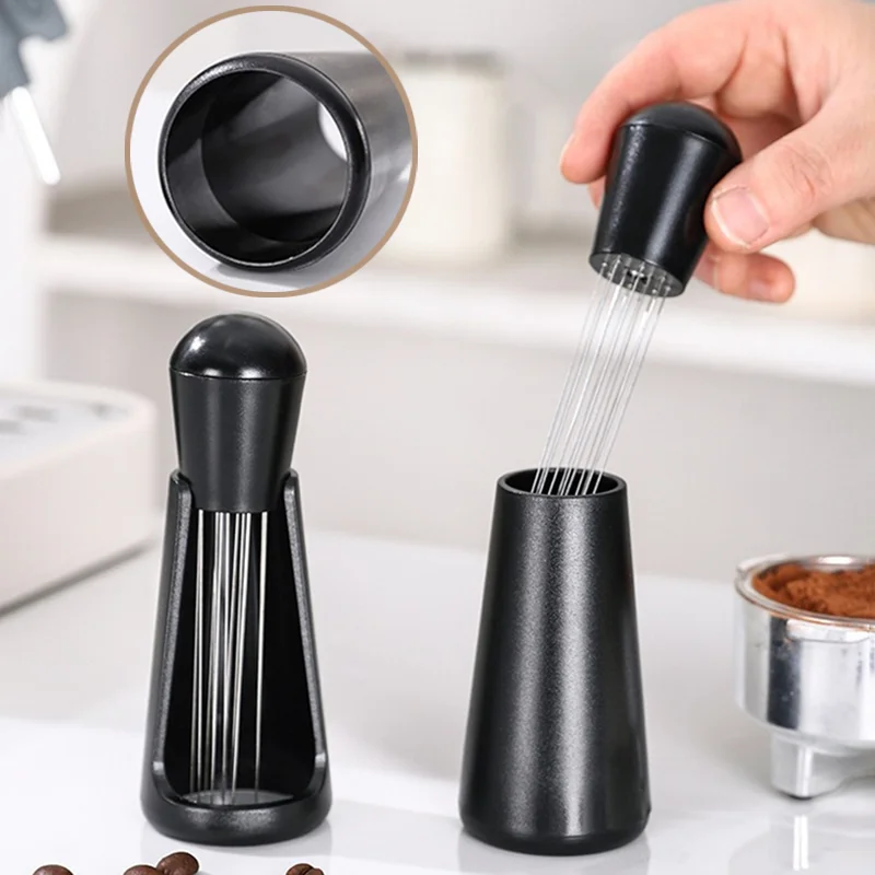 Espresso Coffee Stirrer WDT Distribution Tool Stainless Steel Needles Coffee Powder Distributor Barista Accessories Coffeeware - view 3