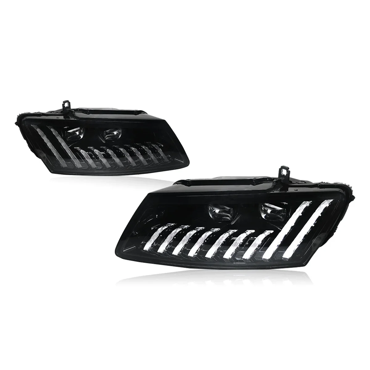 

Car Lights For Audi Q5 Headlights 2009-2018 Q5 LED Streamer Steering Double Lens Headlight Automotive Accessories