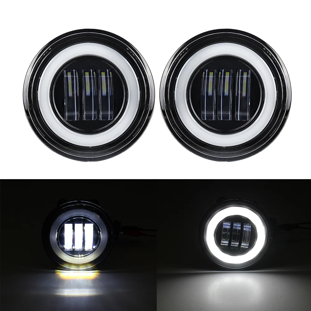 أضواء الضباب LED مصباح DRL لسيارة شيفروليه أفالانش 1500 2007-2013 / كامارو 2010-2013 / كولورادو 2015-2020 / تاهو 2007-2014