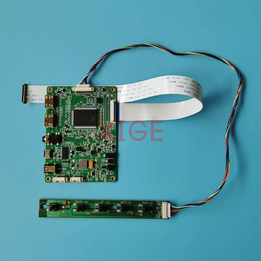 

Screen Controller Board Fit LP140WF6 LP140WF3 LP140WF1 LP140WF7 Laptop Monitor 30-Pin EDP 2Mini-HDMI 1920*1080 1920x1080 Kit DIY