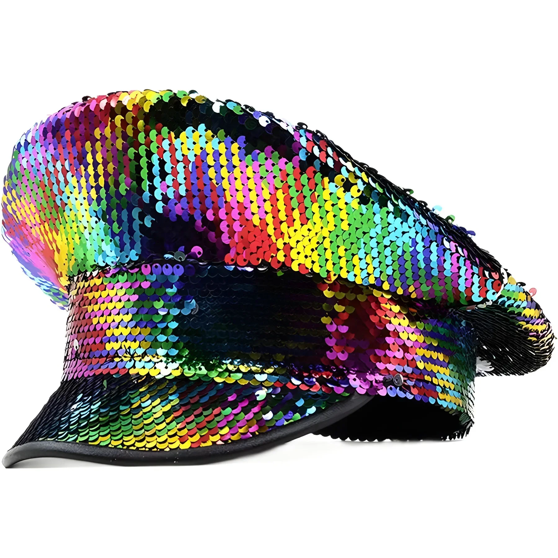 

New Ladies Festival Performance Hat Party Carnival Birthday Wedding Hats Colorful Sequins for Girls