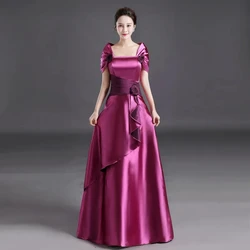 Long Evening Dresses Women's 2024 New Spring Summer Banquet Dress Fashion Noble And Elegant Host Performance Dress Female