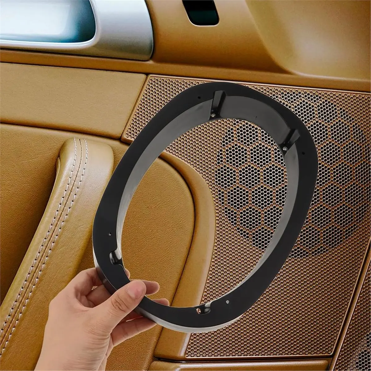 6X9 Universal Plastic Speaker Spacer Ring, Car Audio Mounting Bracket Adapter, Speaker Refit Mat, 1 Pair