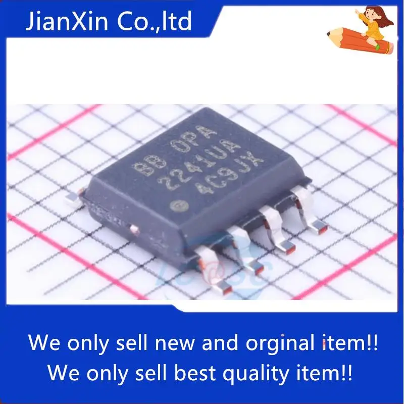 

10pcs orginal new SMD OPA2241UA Low Power Op Amp SOIC-8 IC