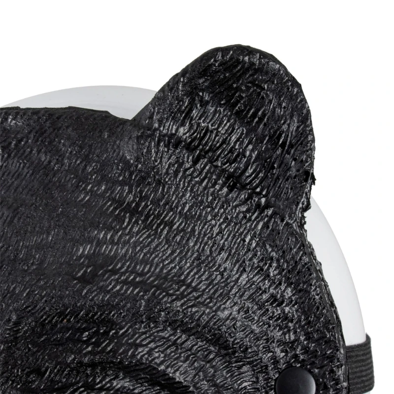 Meia face animal urso cosplay máscara para carnavais festa máscaras máscara para adultos e crianças traje de halloween acessório