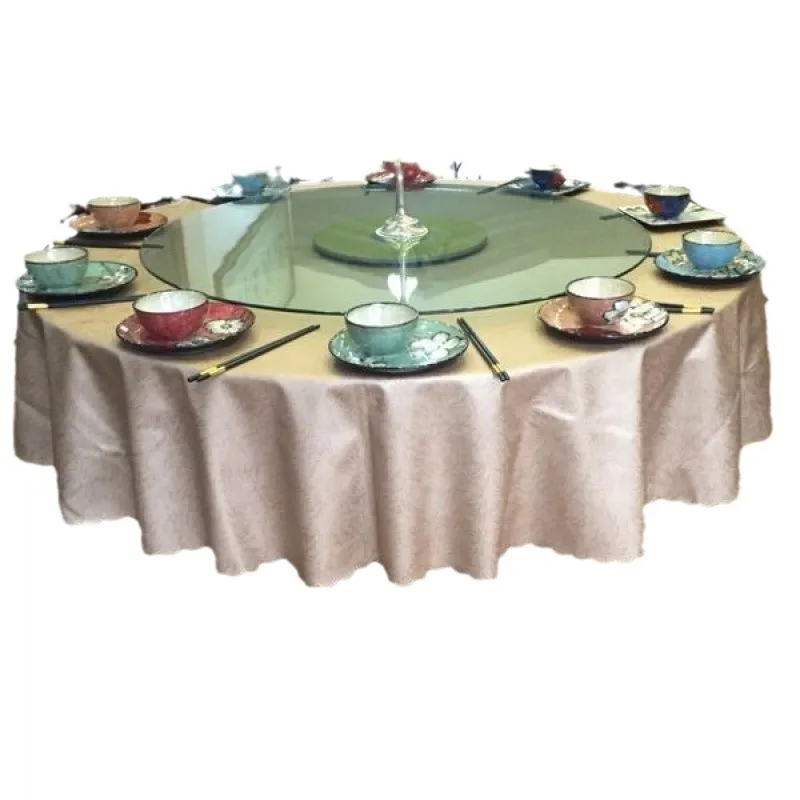 solid wood round folding dining table multi-functional wrought iron household small apartment simple Internet celebrity