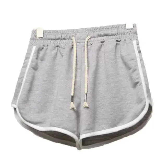 1 Stück Sommer Damen Casual Einfarbige Shorts Mädchen Fitness-Shorts Hosen Damen Mittelhoch Sitzende Yoga-Shorts Studenten Lockere Shorts S-3XL