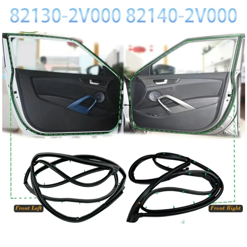 

Набор долговечных резиновых уплотнителей P5ED 82130-2V000 для автомобилей с 2012 по 2017 годы.