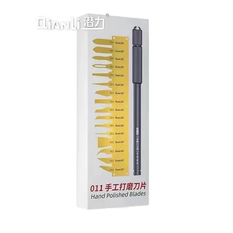Qianli cpu ic cola remoção faca alça para reparo do telefone móvel placa-mãe nand cpu limpeza ferramenta de curiosidade 007 008 009 011 012