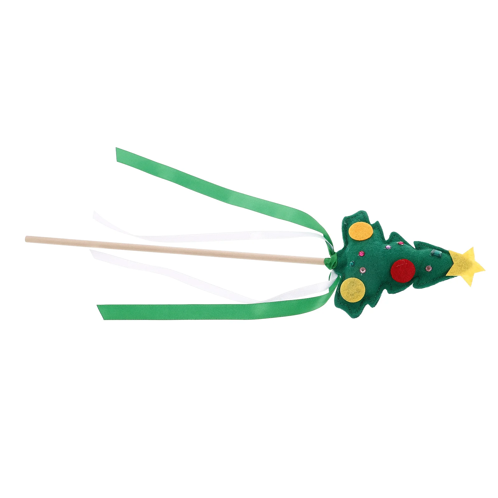 

Fairy Christmas Decorative Sticks Party Prop Rod Toys Green Kids Performance Props Child