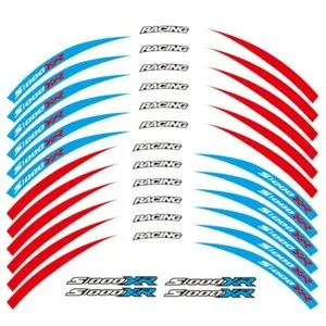 

For BMW S1000XR 2015-19 17inch Wheels Hub Stickers Motorcycle Accessories Reflective Decals Stripes