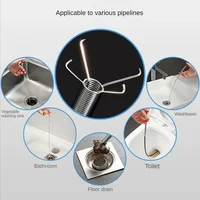 Kitchen Sink Cleaning Pipe Plunger and Sinks Sewer Toilet Unclogging With Grab Handle Factory Supply Four-jaw Pickup Unblocker 5