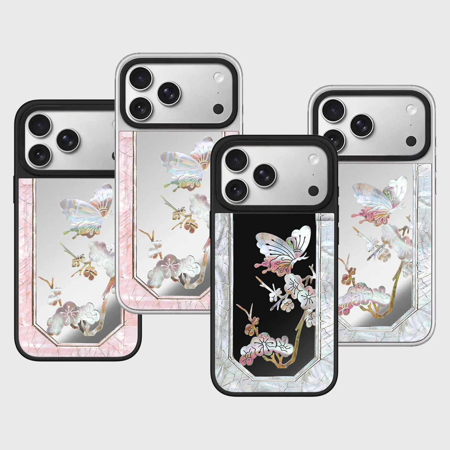 6090842 Mirror Surface Magnetic Phone Case Cover for IPhone 13 14 15 16 17 18 Pro Max Case