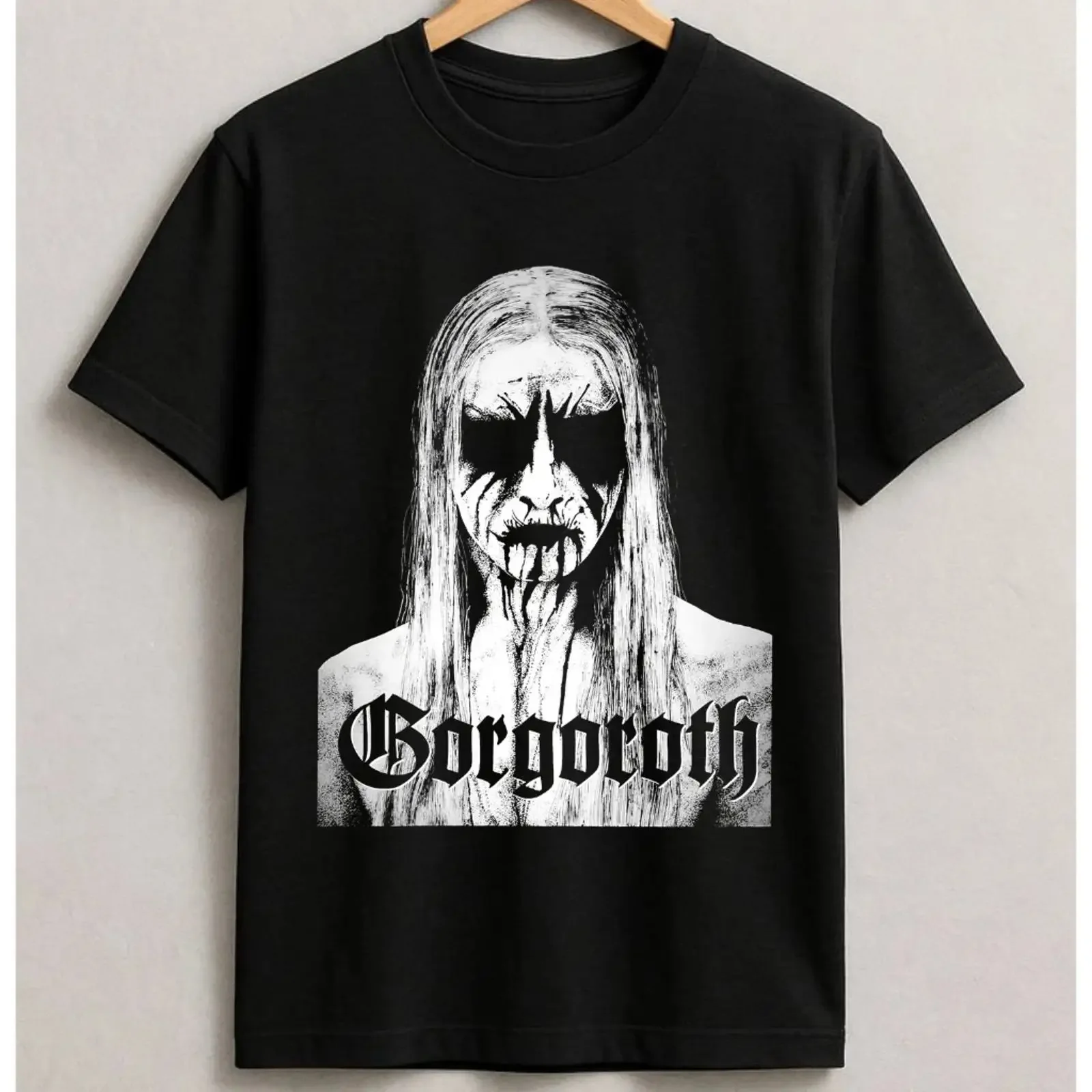 Gorgoroth Style Black Metal Extreme Dark Vintage T Shirt S 5XL vintage Washed Stretched fashion Stylish Top For Everyday Wear