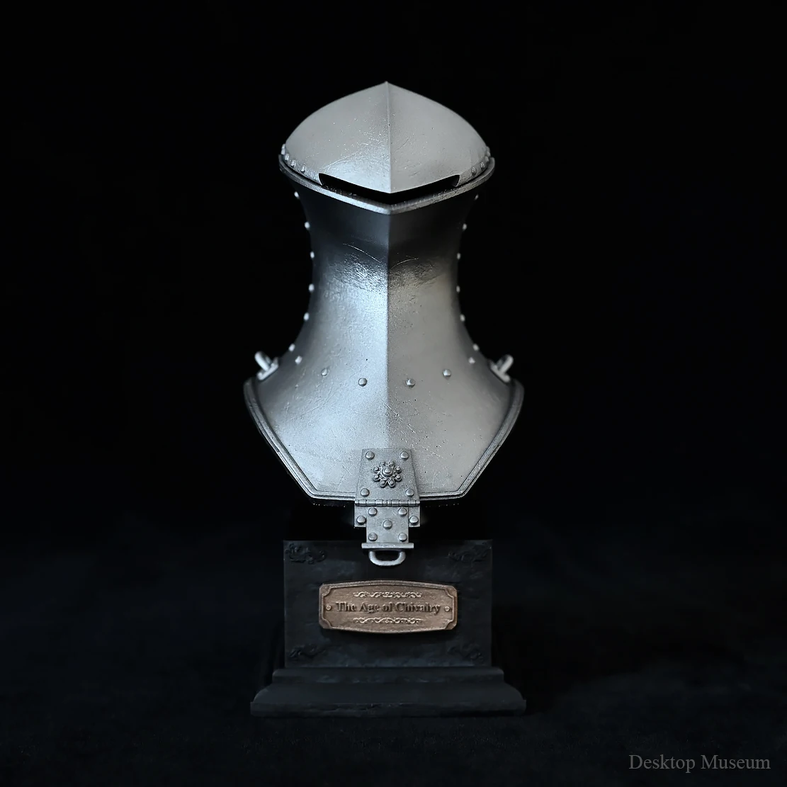140MM  Desktop decorative resin ornament European knight helmet  LTCP-392