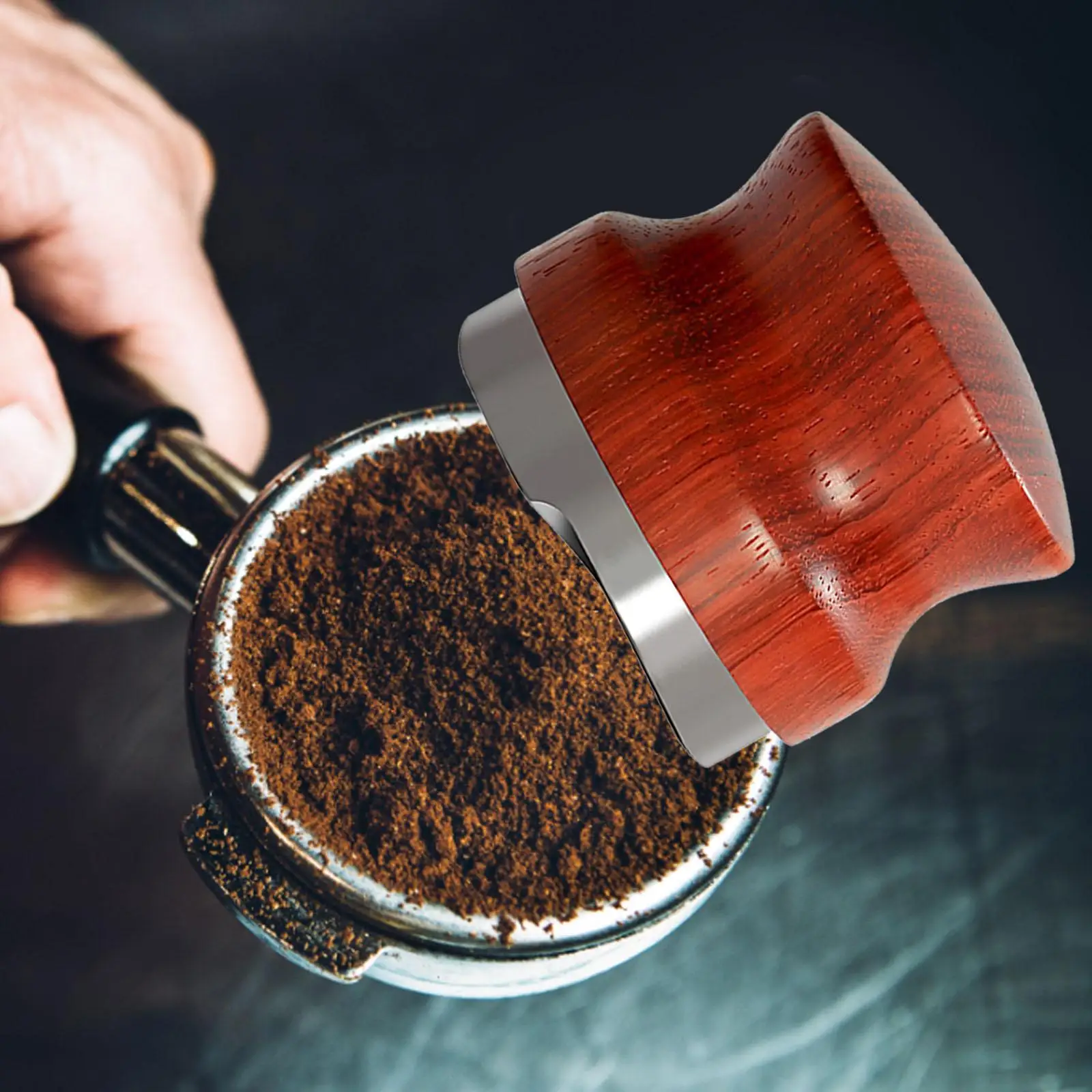 전문 커피 디스트리뷰터 탬퍼 부품, 높이 조절 가능, 에스프레소 분배 도구, 카페 바용 커피 레벨러