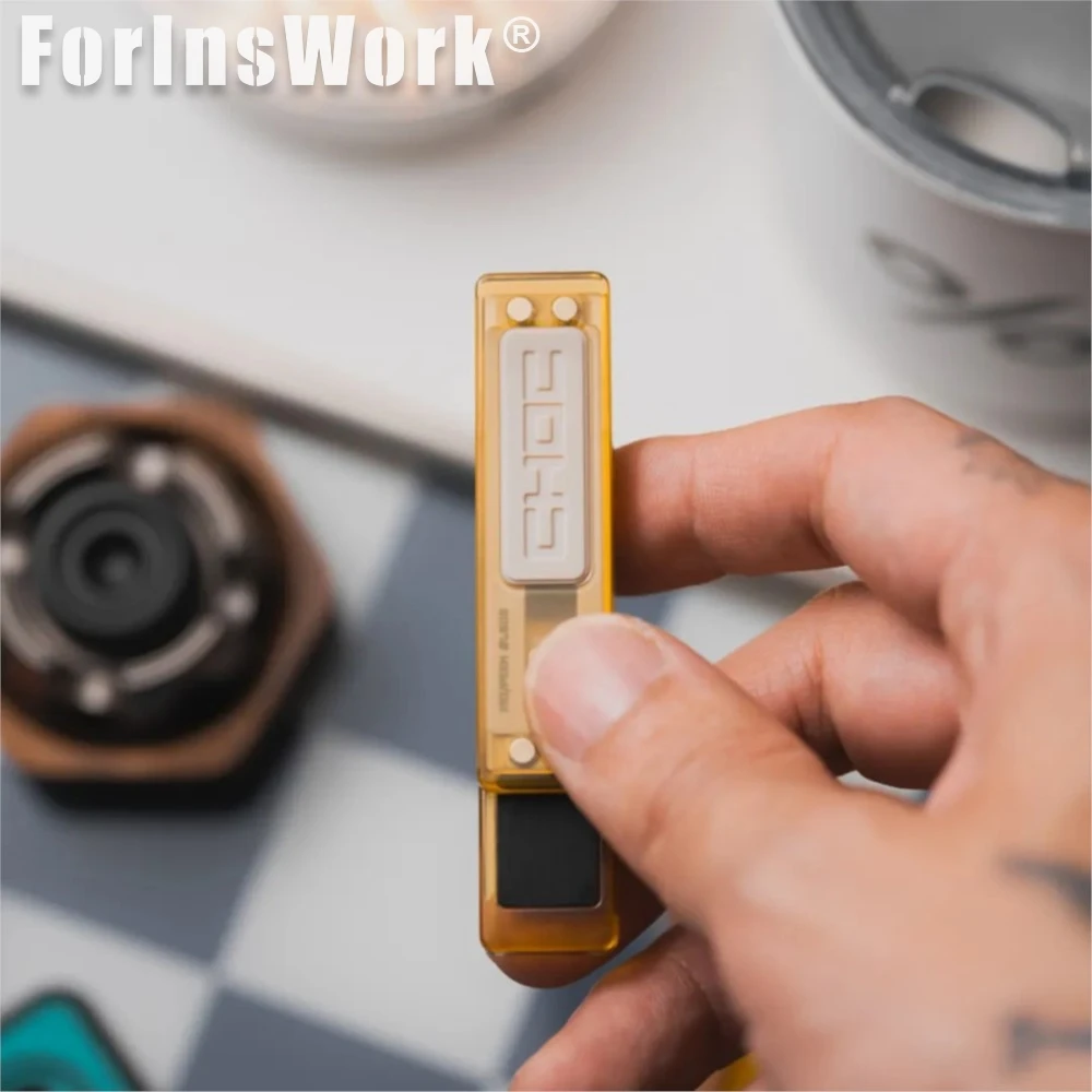 LAUTIE “Choc” PEI Main Body PEEK Internal Plate Mechanical Fidget Slider SpyWars Series Original Zero Screw Design