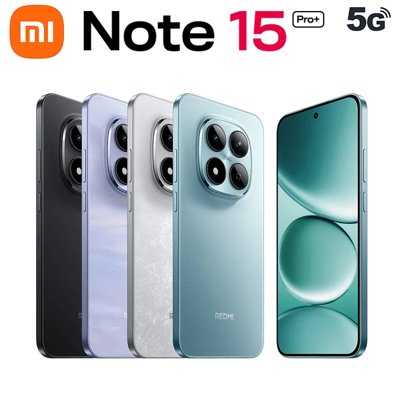 New Original Redmi Note 15 Pro+ Plus Snapdragon® 7s Gen 4 Smartphone 50MP OIS Camera 6.83