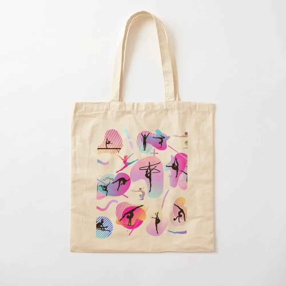 

Gymnastics print Tote Bag bag luxury women Lady bag Cloth bags canvas tote