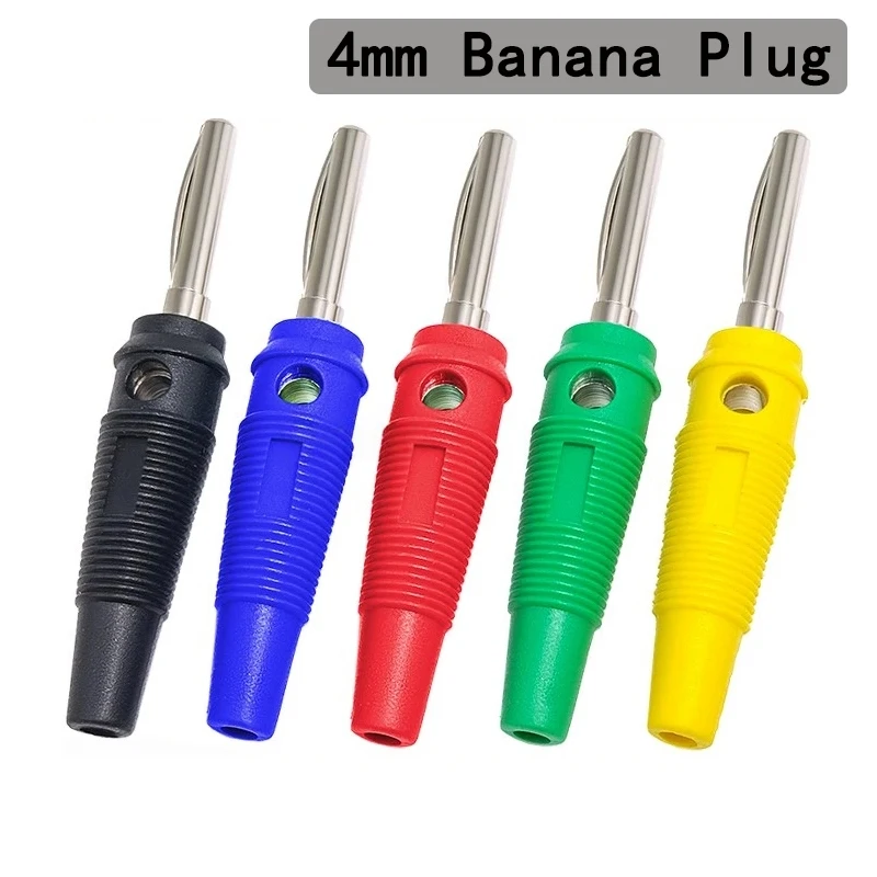 

Cross Plug Copper Solder-Free 4mm Banana Plug, High-Current High-Voltage Power Test Connector