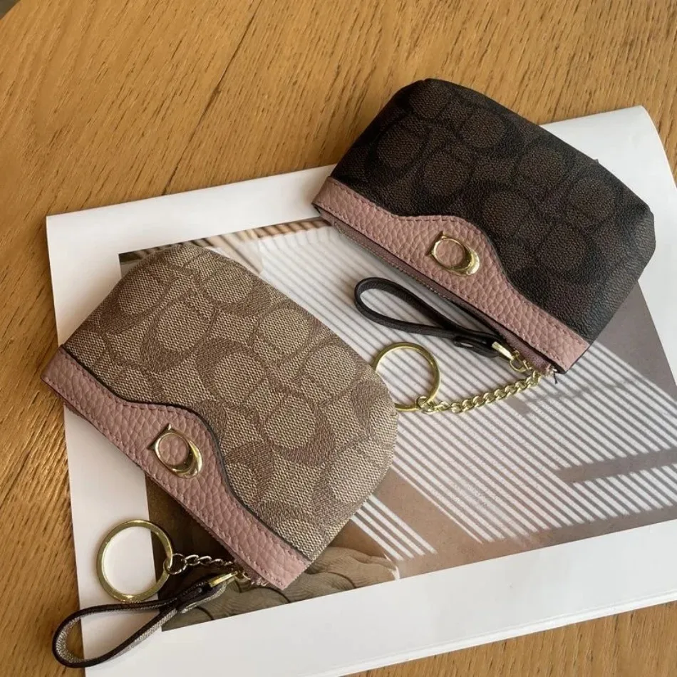 2026 Neue Klassische Kleine Geldbörse mit Blumenmuster, Damen-Mini-Geldbörse, Münzbeutel, Kleingeldtasche, Leder-Geldbörse, Aufbewahrungstasche, Kartenetui – Detail 4