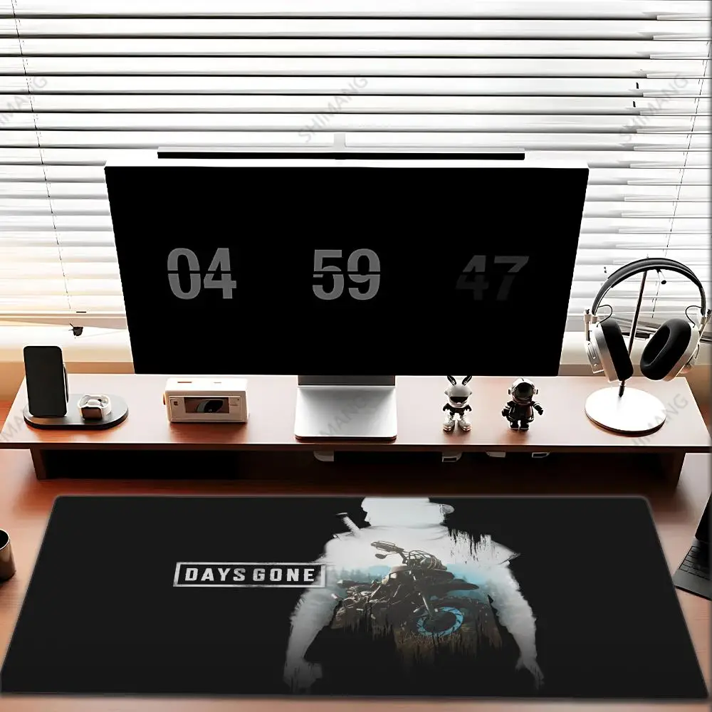 Days Gone Large Mouse Pad Pads Game Xxl Gaming Mousepad Gamer Keyboard Mause Accessories Desk Protector Mat Mats Pc Mice Office