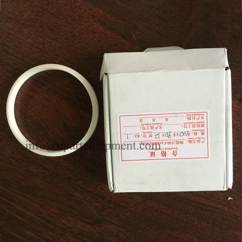 Dimension 100x 90x 12mm Pad Printing and Tampoprinting Parts Doctor Blade Ceramic Ring