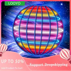 Летающий шар Бумеранг Flyorb Magic со светодиодной подсветкой Дрон Hover Ball Fly Nova Orb Flying Spinner Непоседа игрушки подарок для детей