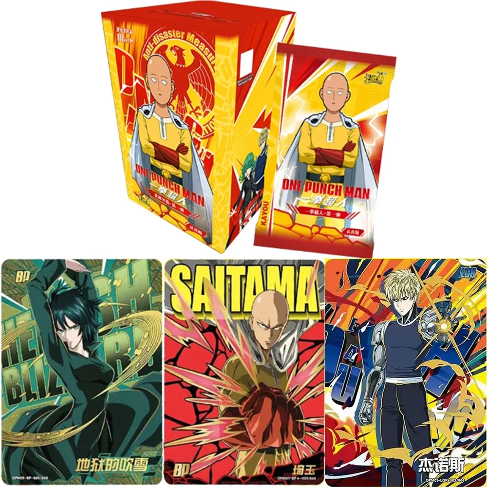 KAYOU Genuine ONE PUNCH MAN Card Serious Version Rare BP Card Anime Peripheral Collection Card Toy Gift