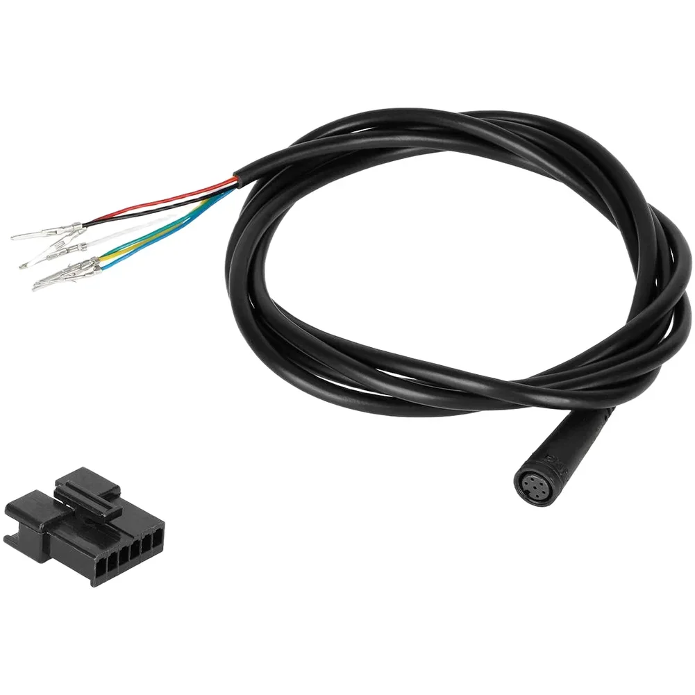 

For Scooter Repair Scooter Display Cable Panel Controller 6 Pin Display Wiring For Scooter Electric Scooter Black
