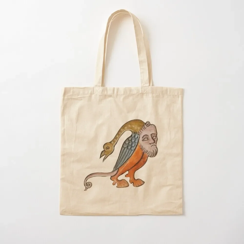 Medieval creature meme Tote Bag Handbags women Shopper bag Candy bags Tote Bag