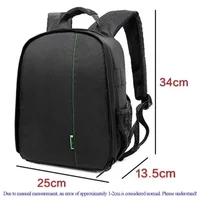 Outdoor Camera Backpack Video Digital Shoulder Camera Bag Waterproof Photo Knapsack Case DSLR For Canon For Nikon For Sony 6