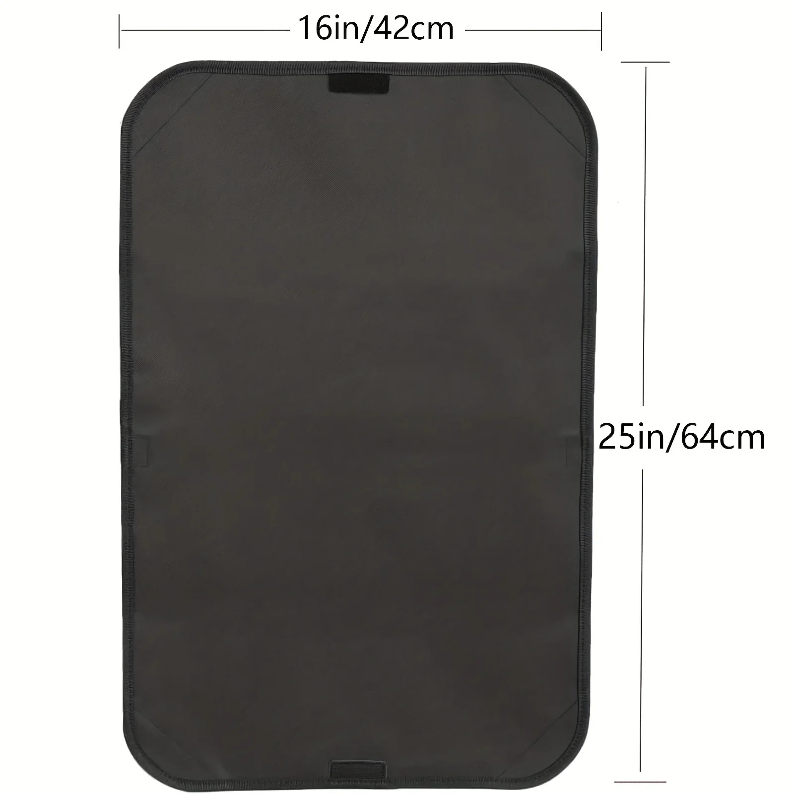 RV Door Window Shade Cover, Camper Sunshade Privacy Screen Window Cover,  Travel Trailer Motorhome Sun Shade Accessories, Black