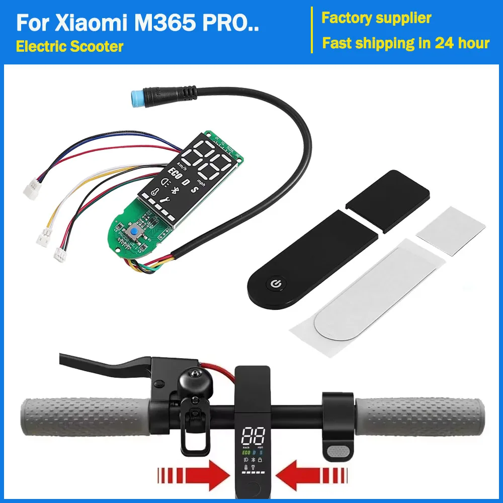 Acessórios de Substituição para Display do Painel do Patinete Elétrico Xiaomi M365 1S Pro - Peças da Placa de Circuito do Display