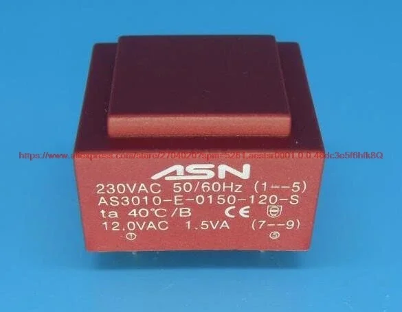 1.5VA 230V to 12V Encapsulation Transformer AS3010-E-0150-120-S Sensor