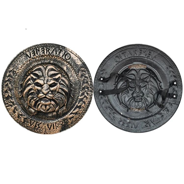 Accessori cosplay di Halloween Ancichi guerrieri romani Scudo Spada Armi Puntelli per costumi Bambini Ragazzo Festa di compleanno Regalo Giocattoli