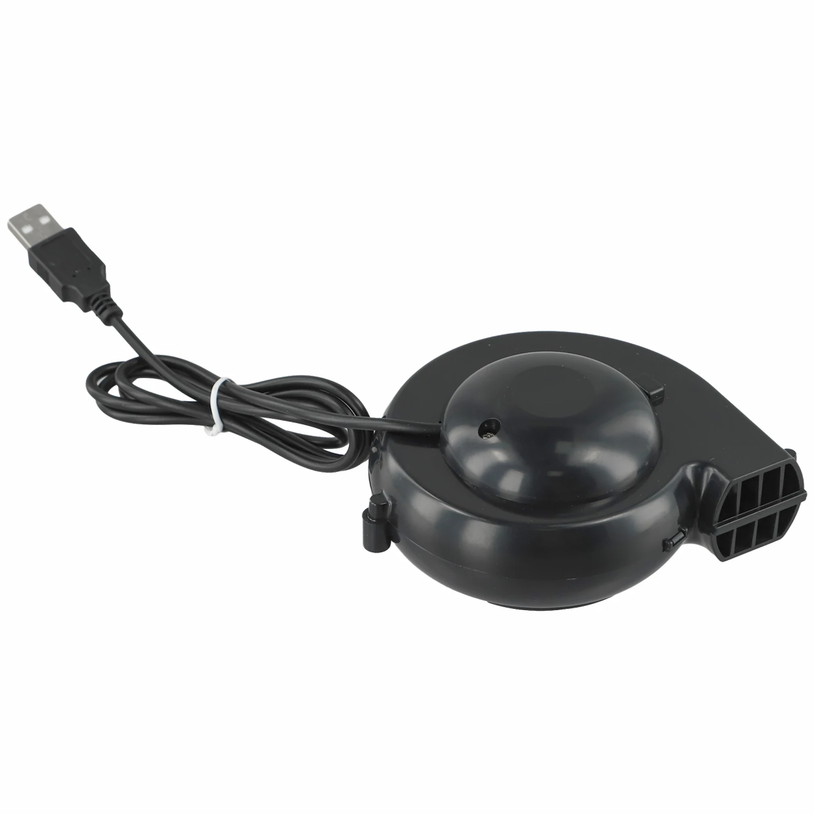 1pc 6V Black Mini Blower 8900RPM Inflatable Fan Cartoon Doll Inflatable Costume Centrifugal Fan Blower Air Pump Without Battery