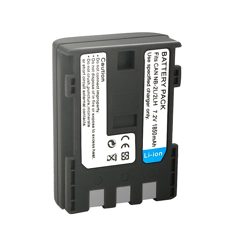 NB-2LH NB 2L 2LH NB-2L Battery + Charger 1850mah for Canon EOS Rebel XT XTi 350D 410D G7 G9 S70 S80 ZR500 ZR950 ZR960 HG10 HV40