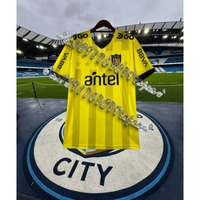 Soccer Jersey for Men Women Kids Atlético Peñarol Soccer Jersey Casual Round Neck Short Sleeve Shirts Breathable Quick Drying