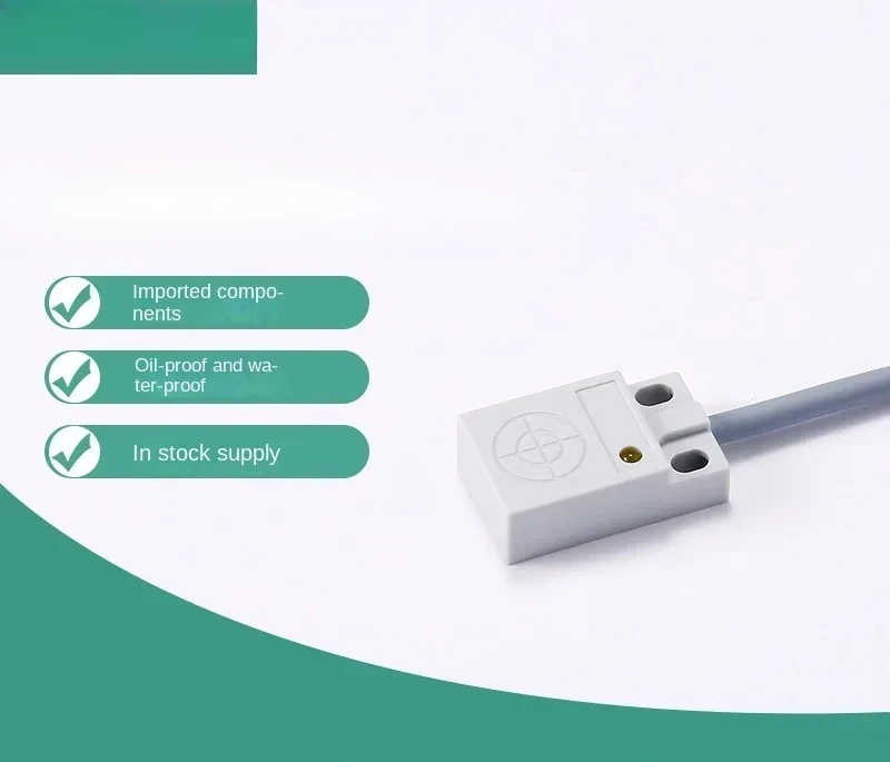 Square Sensor  Three-wire Normally Open Normally Closed Proximity Switch