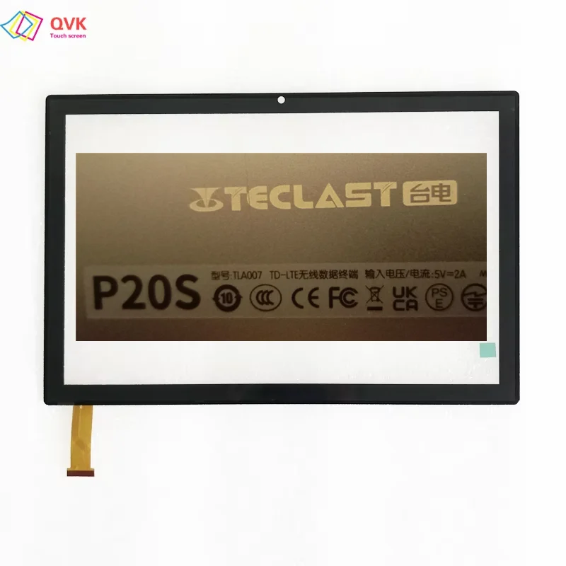 10.1 cala dla Teclast P20S tPad TLA007 Tablet pojemnościowy ekran dotykowy Digitizer czujnik kompatybilny P/N PX101E02A011/PX101E08A011