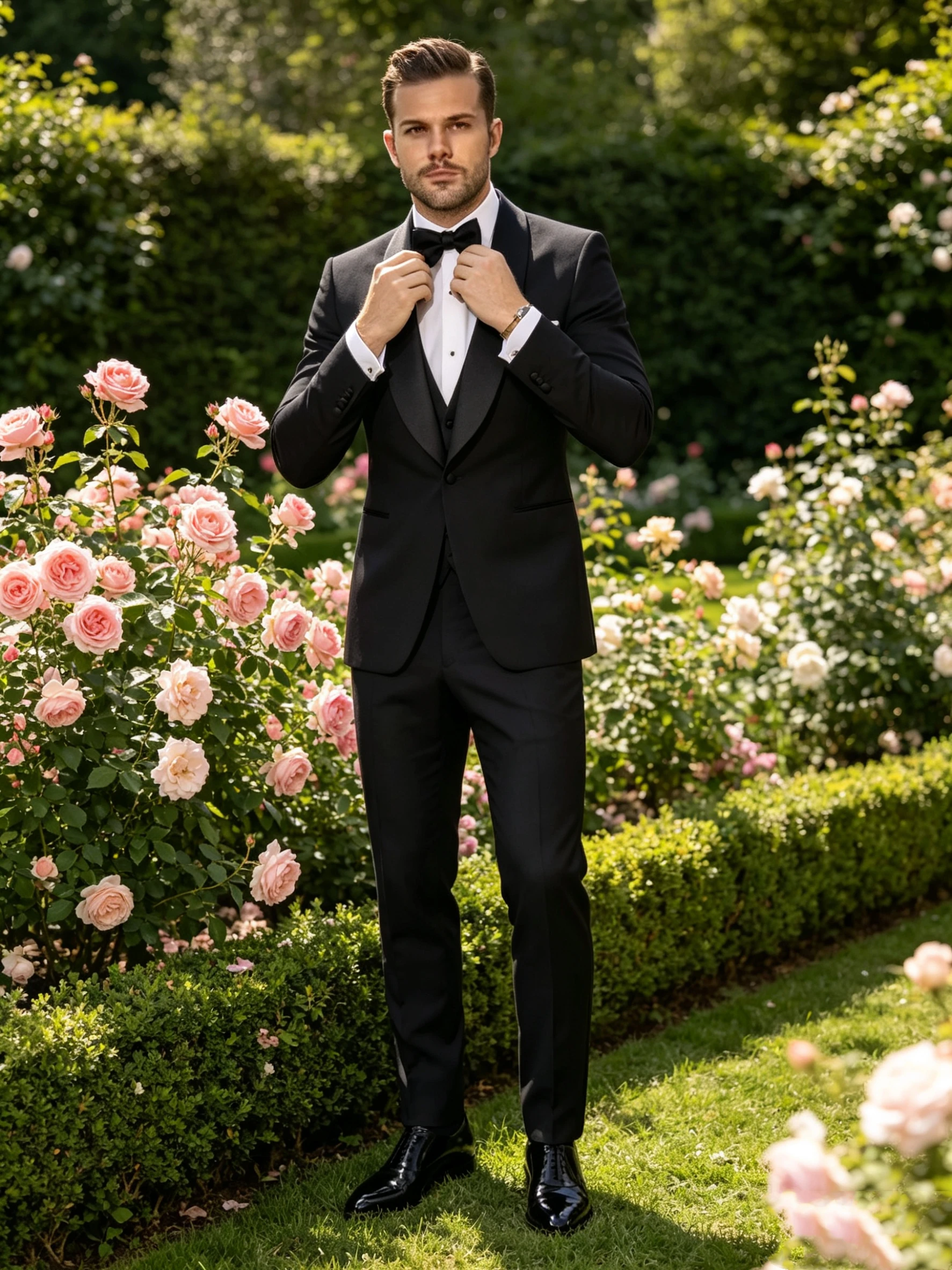 

High Quality 3 Piece Black Men's Suit Elegant Blazer Vest Pants Slim Fit Business Office Wedding Formal Outfit for Dinner Prom
