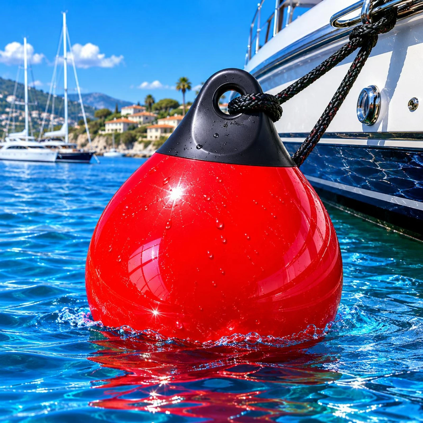 ทุ่นลอยน้ำทรงหยดน้ำสีแดงเงาแบบ - Swim Buoy Open Water บทวิจารณ์และราคา