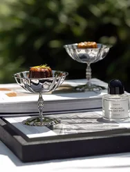 Ice Cream Bowl Smoothie Cup Stainless Steel Food Containers Household Snack Cups Dessert Serving Dish Decorative for Bar Party