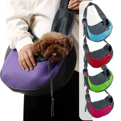 Portable Pet Front Bag Dog Backpack Mesh Breathable Pet Shoulder Bag Outdoor Portable Shoulder Bags Chihuahua Bichon Pet Supplie