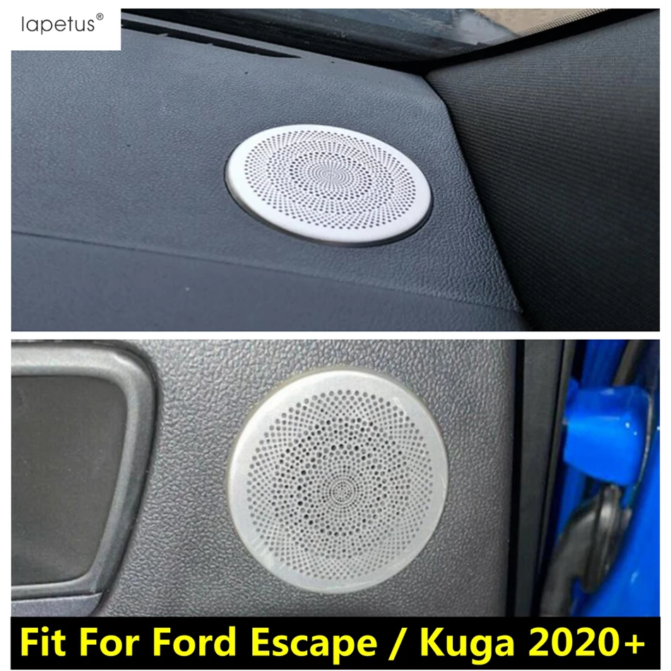 

Car Rear Door Speaker / Dashboard Horn Audio Stereo Decoration Cover Trim For Ford Escape / Kuga 2020- 2024 Interior Accessories